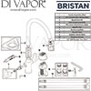 Bristan Quest Kitchen Tap Spares
